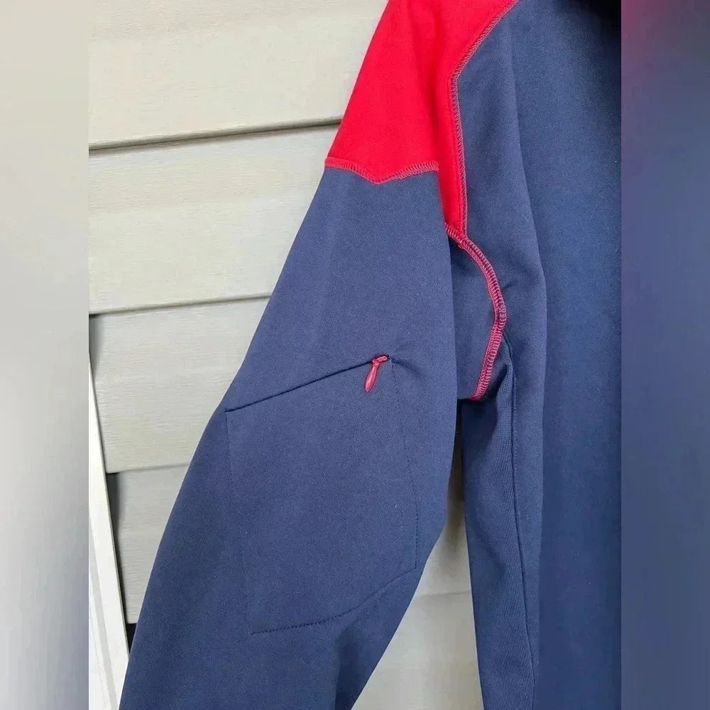 Nike Boston Red Sox Men’s Pullover Hoodie Sweatshirt Blue/Red Sz M - Picture 5 of 8